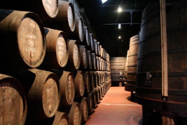 Porto wine cellars